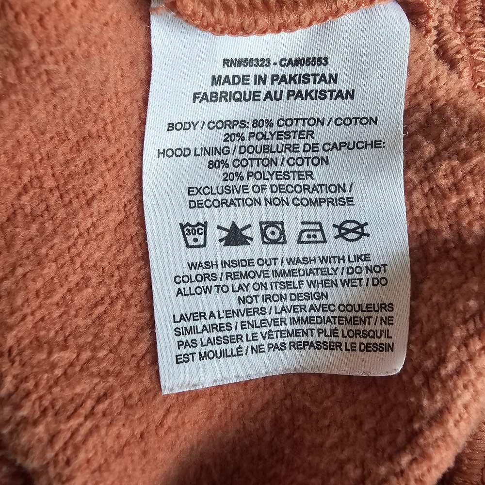 Nike Center Swoosh Orange Pullover Hoodie Phoenix XS - Picture 12 of 14